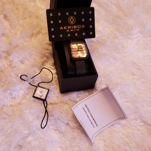 Akribos XXIV Empire Diamond women's watch - Picture 2 of 7